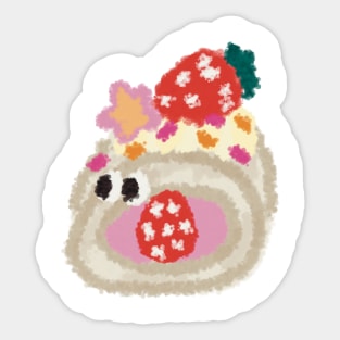 Cute cake Sticker